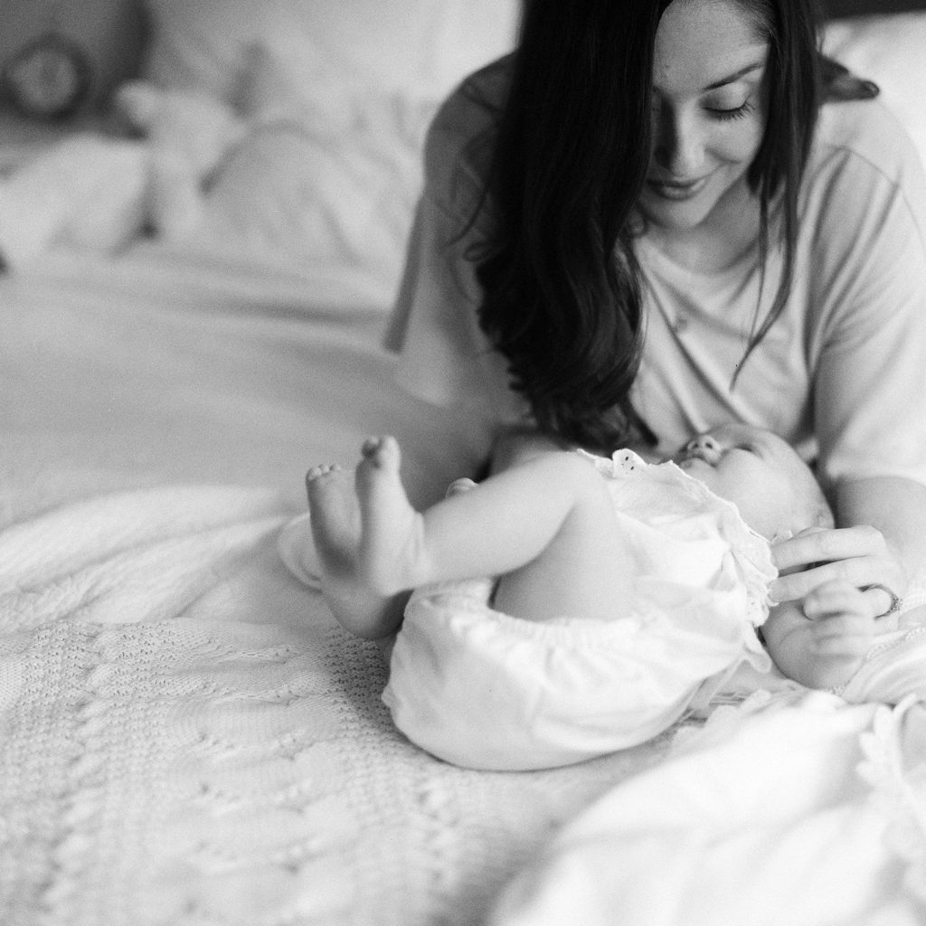 Concord MA Black and White Film Newborn Photographer Tiffany Farley