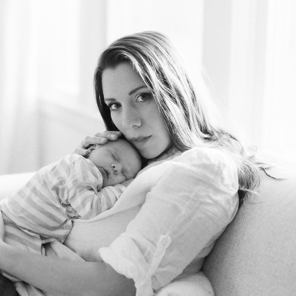 Connecticut At Home Film Newborn Photographer Tiffany Farley 