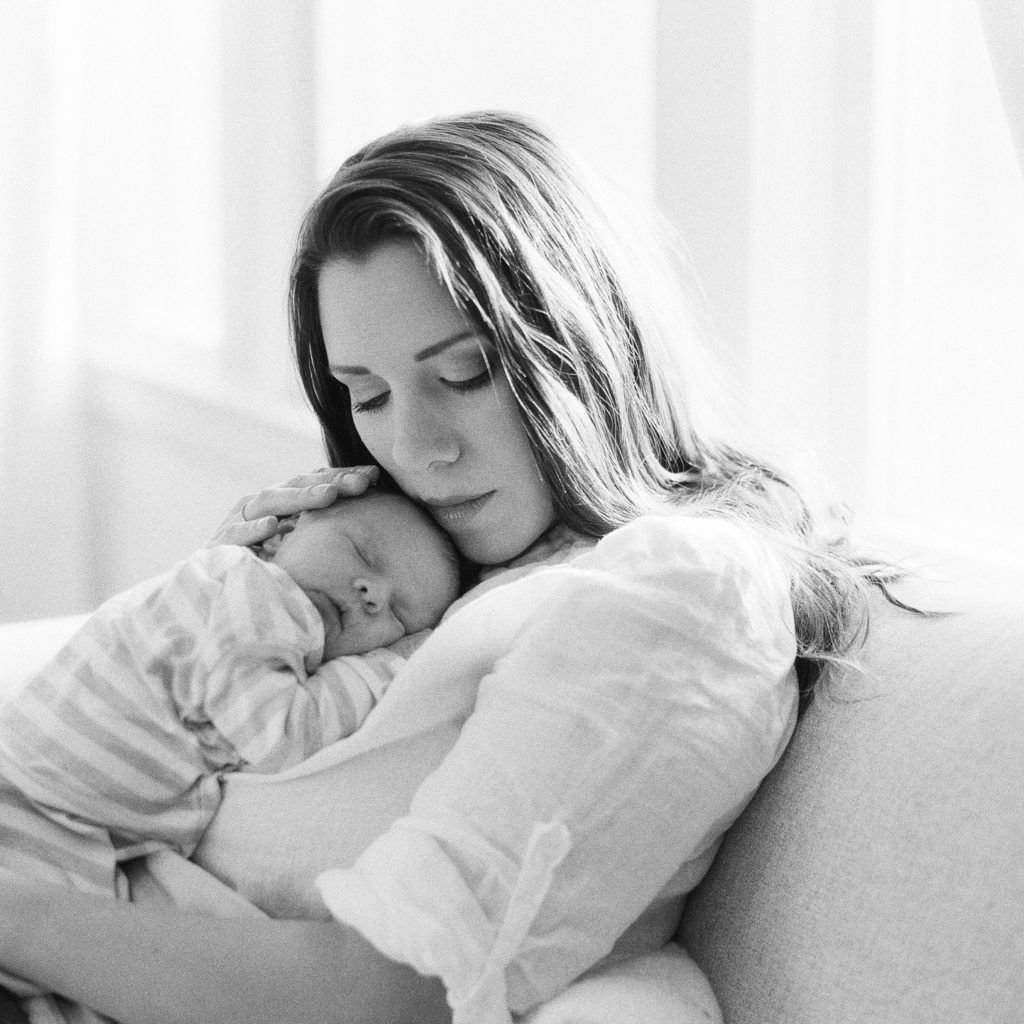 In Home Film Newborn Photography in Connecticut by Tiffany Farley