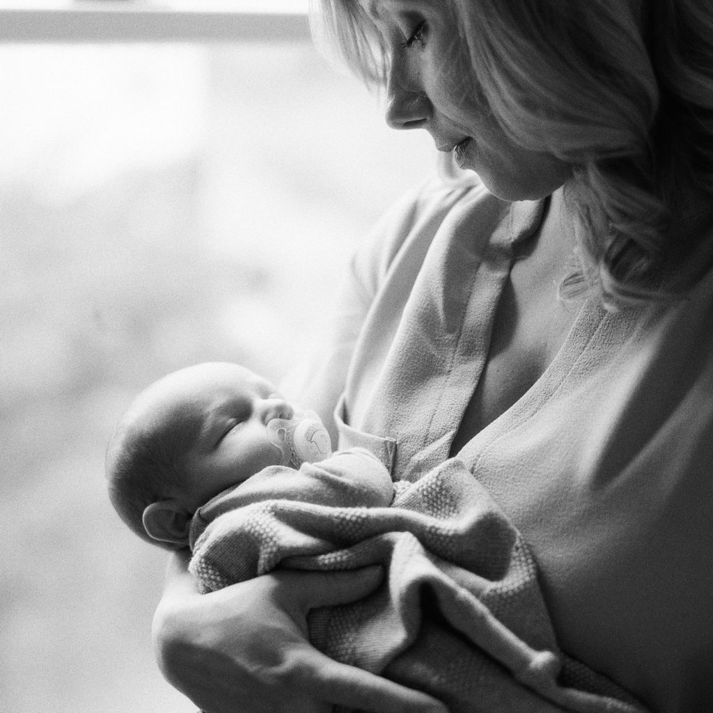 West Hartford At Home Newborn Photography on Film with Tiffany Farley