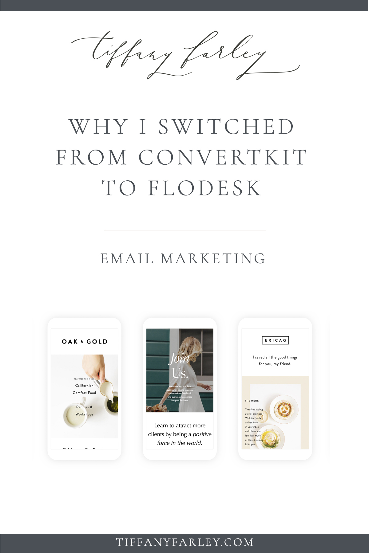 Why I Switched from Convertkit to Flodesk for Email Marketing with Tiffany Farley