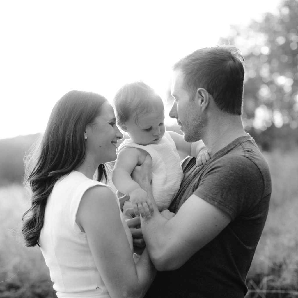 Pittsburgh Family Photography on Black and White Film by Tiffany Farley