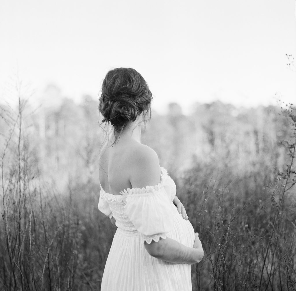 Black and White Film Maternity Photographer based in Coral Springs FloridaTiffany Farley